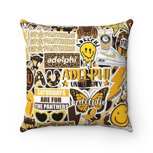 Adelphi University Pillow
